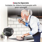 Gasland Chef 5 Burner Ceramic Cooktop,Mechanical Knob Control Electric Stove Top,240V