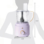 Beautiful 10-Cup Food Processor with Accessories, White Icing by Drew Barrymore