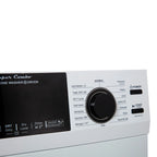 Equator Combination Washer Dryer Ventless/Vented Pet cycle 1.62cf/15lbs 110V with Adjustable legs