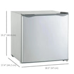 Resenkos 1.1 Cu.Ft Countertop Mini Freezer, Compact Upright Freezer with Removable Shelves, Red