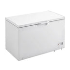 Choco Moon Large Capacity 14.5 Cu.ft Chest Freezer, 345L Storage, 4 Slide-Out Baskets, Lockable Lid, 8 Temp Control Levels, Energy-Efficient LED Lights, 6 Swivel Casters for Easy Mobility