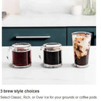 Restored Ninja CFP105 DualBrew Hot & Iced Coffee Maker BlackBundle with 2 YR CPS Enhanced Protection Pack (Refurbished)