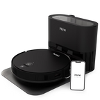iHome AutoVac Eclipse Pro 3-in-1 Robot Vacuum and Vibrating Mop, Homemap Navigation