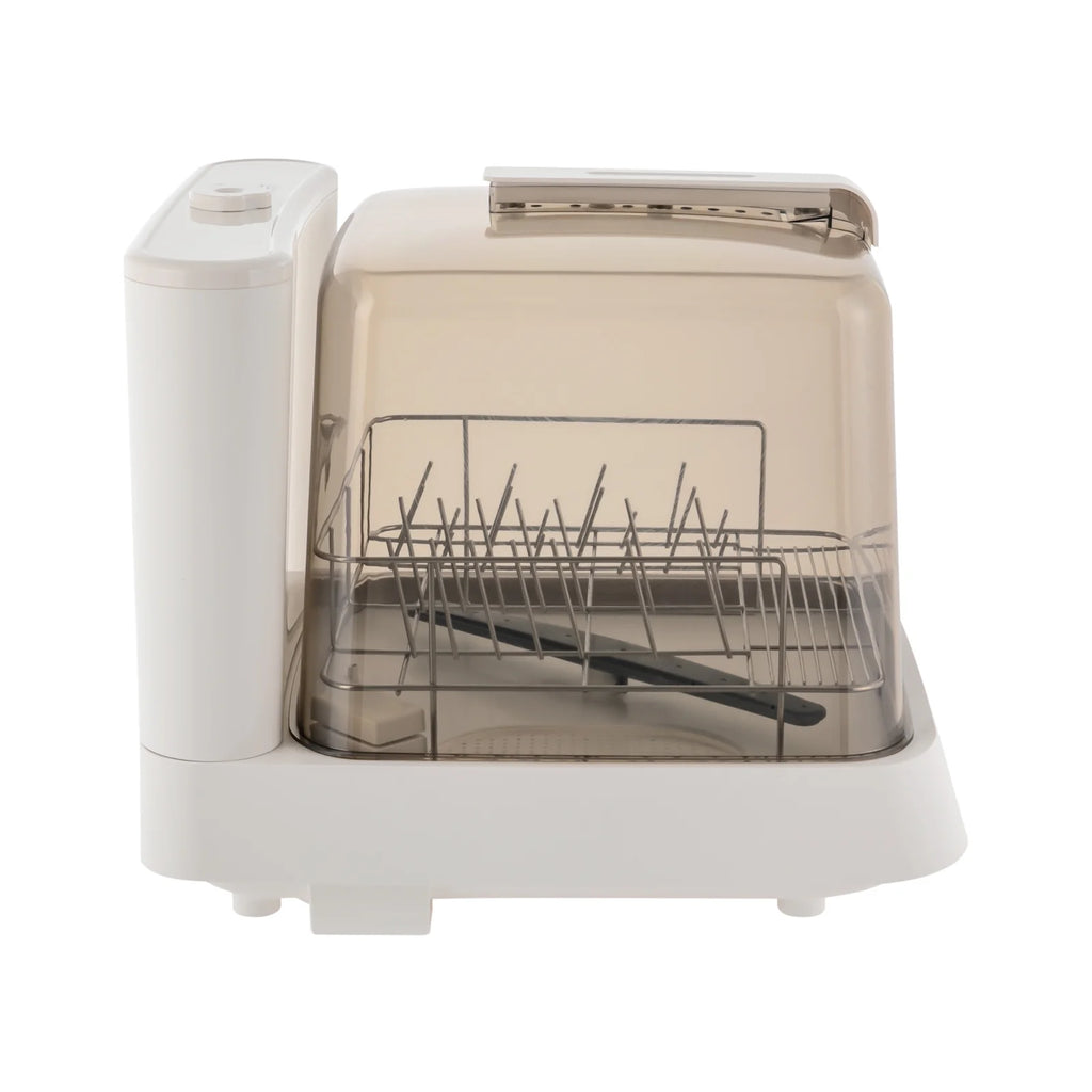 48*38*40cm Rectangle Portable Countertop Dishwasher Automatic Dishwashing with Tank Mini Dishwasher White Brown