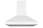 Hauslane Chef Series Base Model WM-530 30" Convertible Wall Mount Chimney Range Hood 120V in Matte White