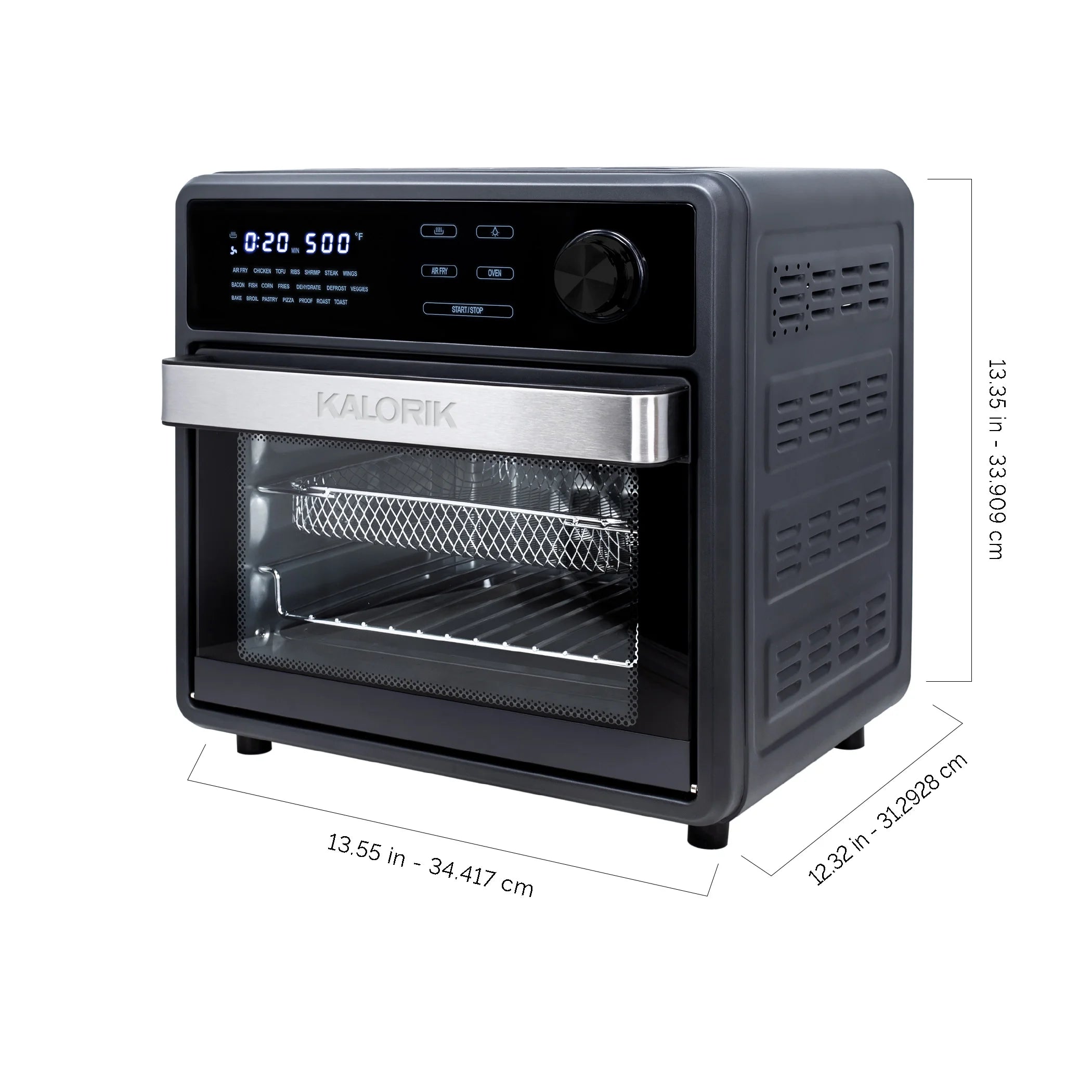 Kalorik? MAXX? Touch 16 Quart Air Fryer Oven, AFO 47804 BK