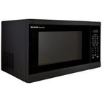 Sharp 1.4-Cu. Ft. Countertop Microwave Oven in Black