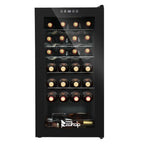 Ktaxon 18 Bottle Compressor Wine Cooler Freestanding Wine Fridge, Fast Cooling, Low Noise