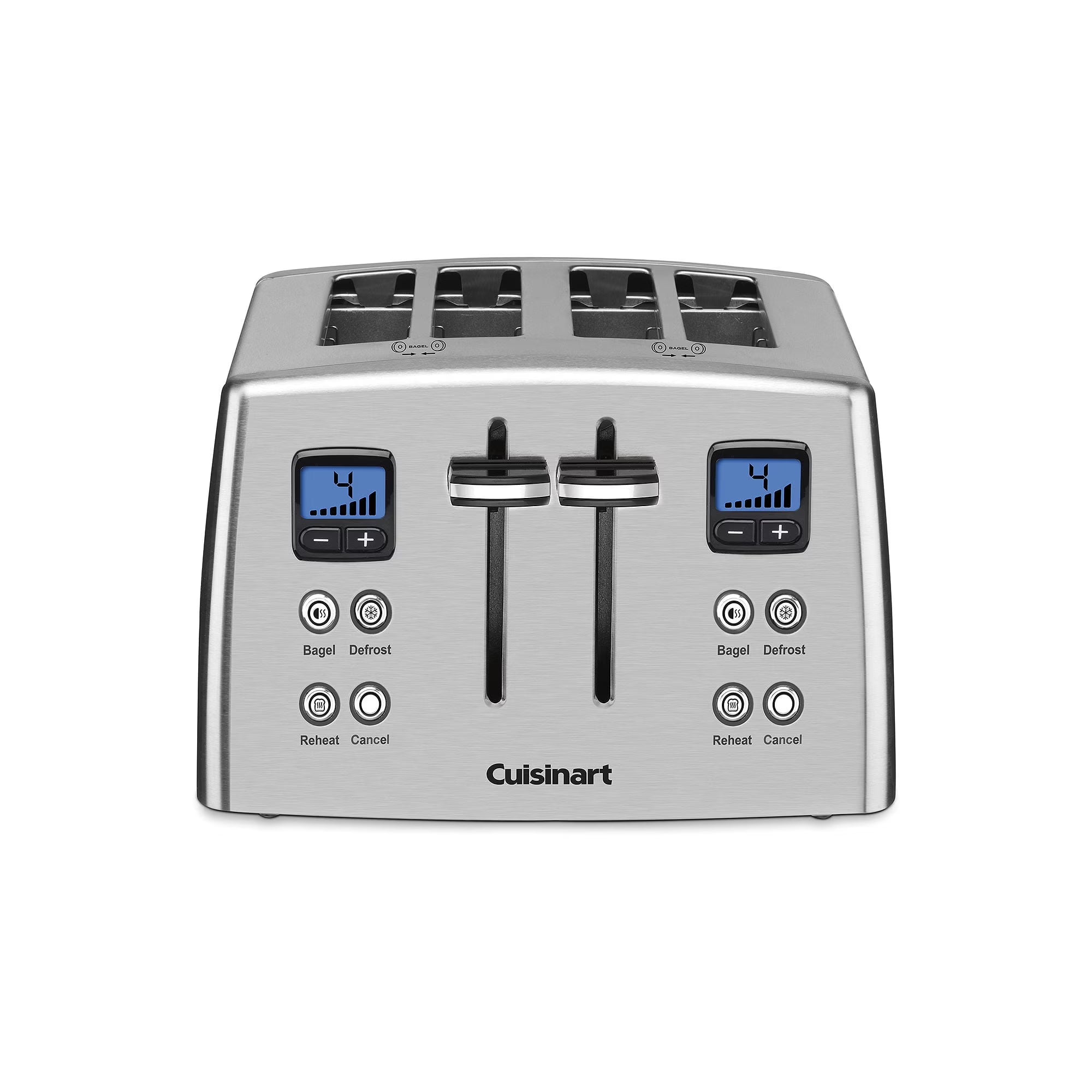 Cuisinart Toasters 4 Slice Countdown Metal Toaster, New, CPT-435P1
