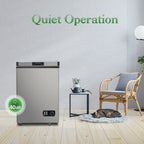 PRO CHOICE 3.8 cu ft Compact Chest Freezer, White