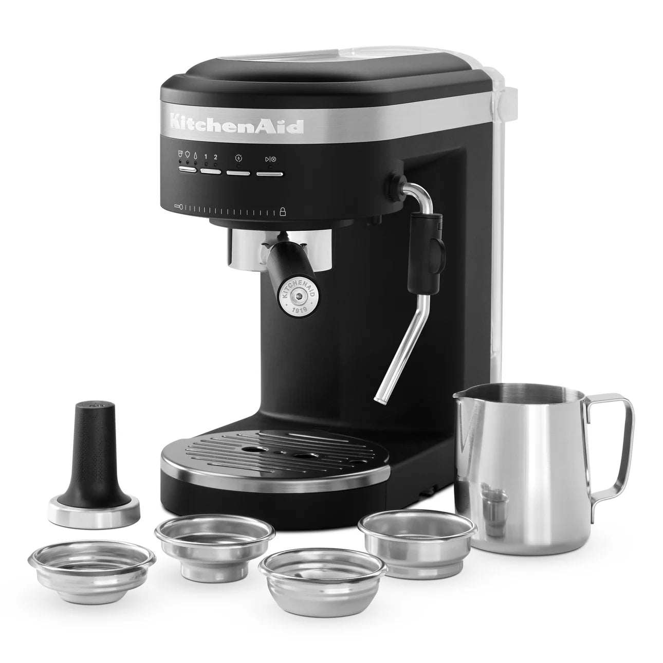KitchenAid Semi-Automatic Espresso Machine, Black Matte KES6403