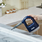SALAV? CS-100 CleanSteam Compact Steam Cleaner, Navy