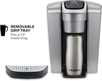 Restored Keurig K-Elite Single-Serve K-Cup Pod Coffee Maker, (Brushed Silver) (Refurbished)