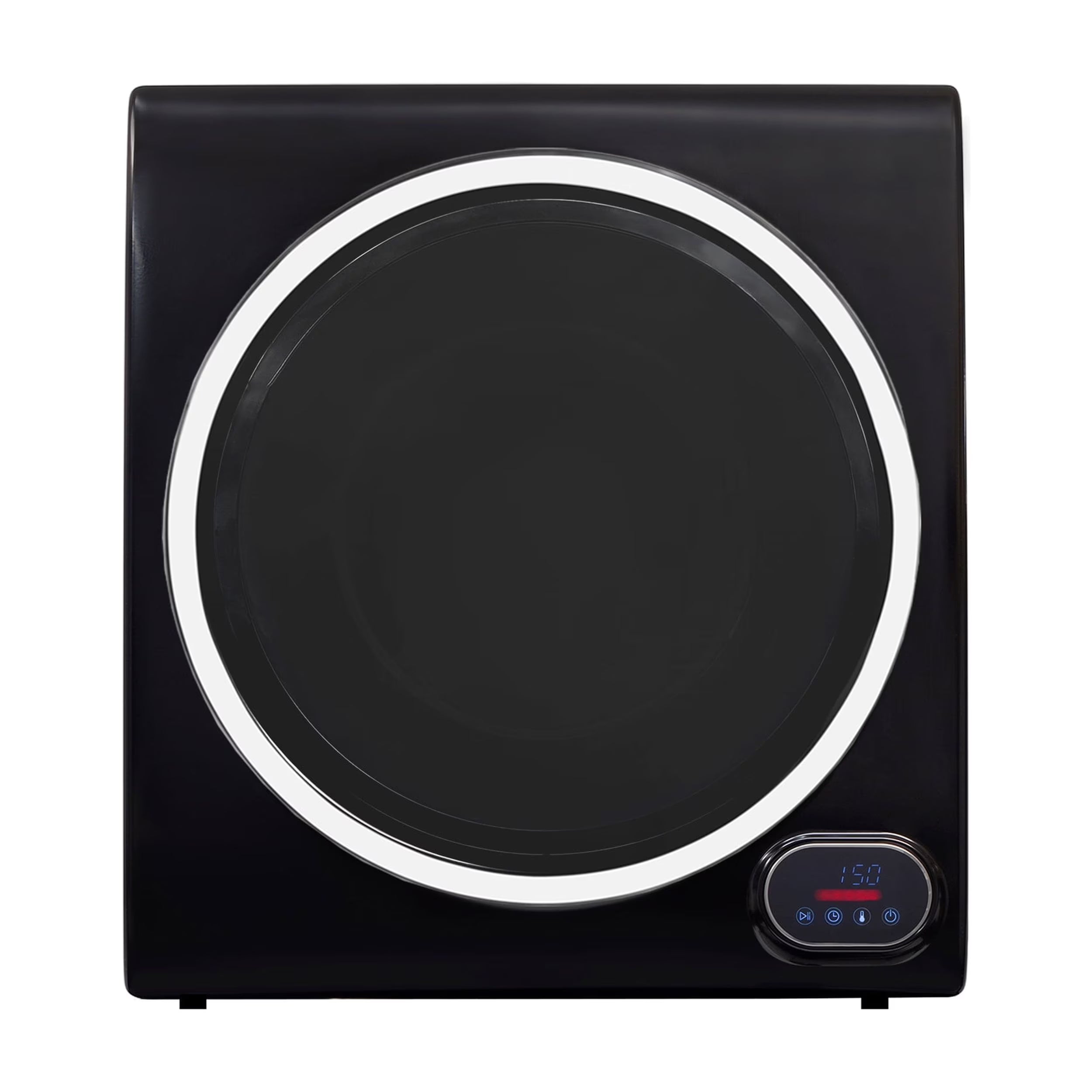 Equator Compact Vented Sensor Dryer 3.5cf/13lbs 110V Bottom digital control , Stainless Steel Drum and Sleek Design