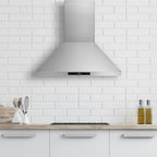 Hauslane Chef Series 36'' Stainless Steel Wall-Mount Range Hood 860 CFM, Touch Screen, Easy Clean Baffle Filters, LED Lamps