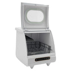 Portable Countertop Dishwasher 5 Washing Programs with Water Tank Leak-Proof Dry