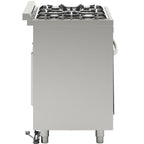 KoolMore 36 in. Stainless-Steel Professional Gas Range with Legs.