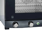 BroilKing POV-003 Compact Quarter Size Convection Oven w/ Sheet Pan, Black