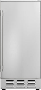 Edgestar Ib250od 15" Wide 20 Lbs. Capacity Built-In Ice Maker - Stainless Steel