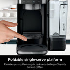 Ninja Drip Coffee Maker With K Cup Combo, DualBrew Pro Specialty Coffee System, Coffee Machine Compatible with K-Cup Pods, 12 Cup Single Serve Coffee Makers with Paper Filter, CFP301 Frother? F