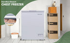 Hamilton Beach 5.0 Cu. Ft. Chest Freezer, White, HBFRF510