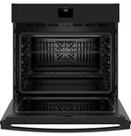 GE 30" Smart Built-In Self-Clean Convection Single Wall Oven-Black On Black JTS5000DVBB