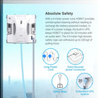 HOBOT S7 Pro Dual Mop Polish Hand Wiping Tec Window Cleaning Robot, App & Remote Control