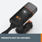 Worx WX770L 20V SteamStorm�?Battery Powered Cordless Handheld Steam Cleaner