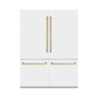 ZLINE KITCHEN AND BATH RBIVZWM60CB french door built in refrigerator