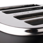 TOSTR SS BLK 1500W 4SLOT (Pack of 1)