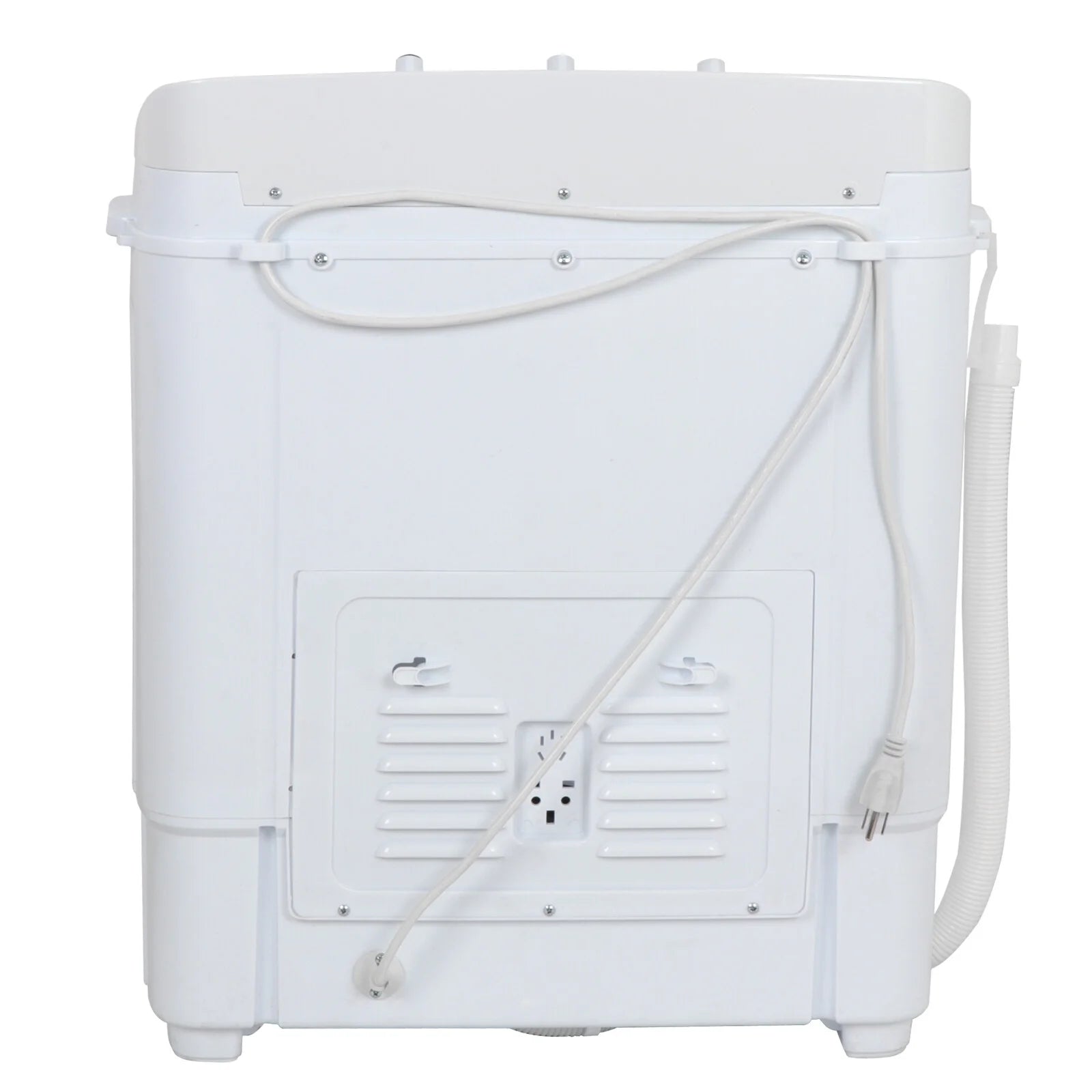Veado Compact Portable Washer & Dryer Set - All - in - One Mini Washing Machine with Spin Dryer, Energy - Efficient, Space - Saving Design, Ideal for Apartments, Dorms, RVs, White Finish
