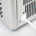 Whynter Portable Ice Maker with 49lb Capacity Stainless Steel with Water Connection