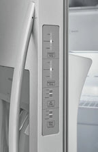 Frigidaire FRSS2323AS 22 Cu. Ft. 33" Standard-Depth Side by Side Refrigerator, Stainless Steel
