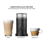 Nespresso Vertuo Next Deluxe by De��Longhi, Dark Grey with Milk Frother