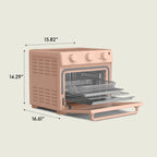 bella 6-Slice Toaster Oven, Oatmilk