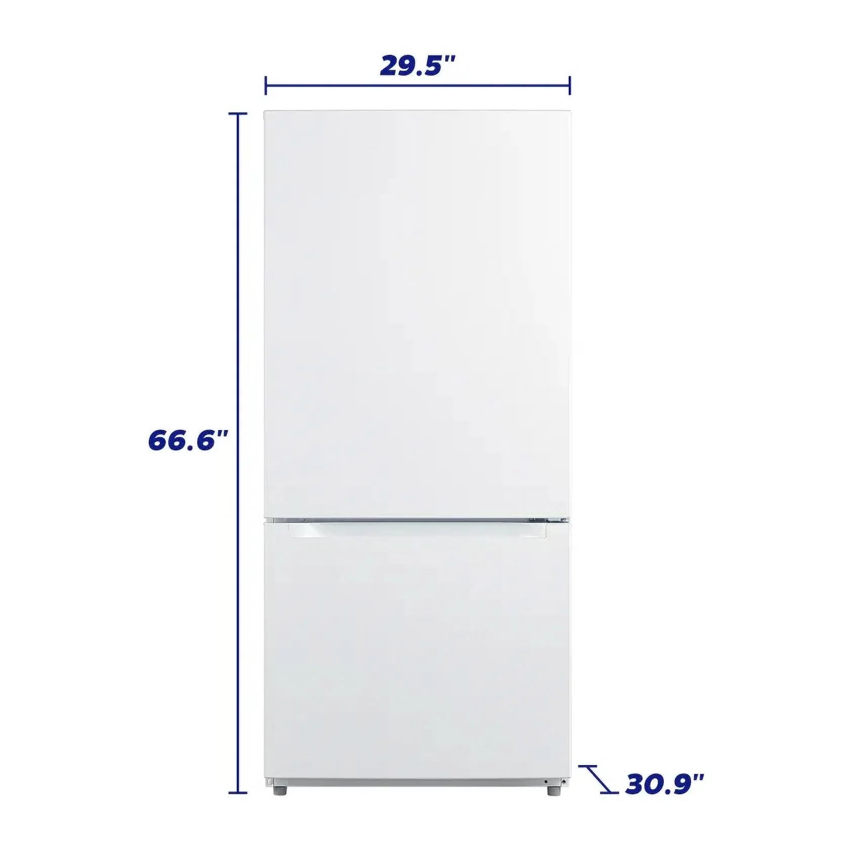 Element 18.7 cu. ft. Bottom Mount Refrigerator - White (ERBM19CBW)