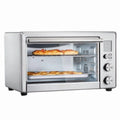 10-in-1 Countertop Convection Oven, 28L Toaster Oven with Air Fryer, 1800W Bake Rotisserie & Toast, Includes Pan & Rack