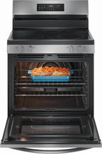 Frigidaire FCRE3083AS 30" Electric Range with Air Fry (Energy Star Certified), Stainless Steel