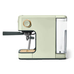 Beautiful Slim Espresso Machine with 20-Bar Pressure, Black Sesame by Drew Barrymore