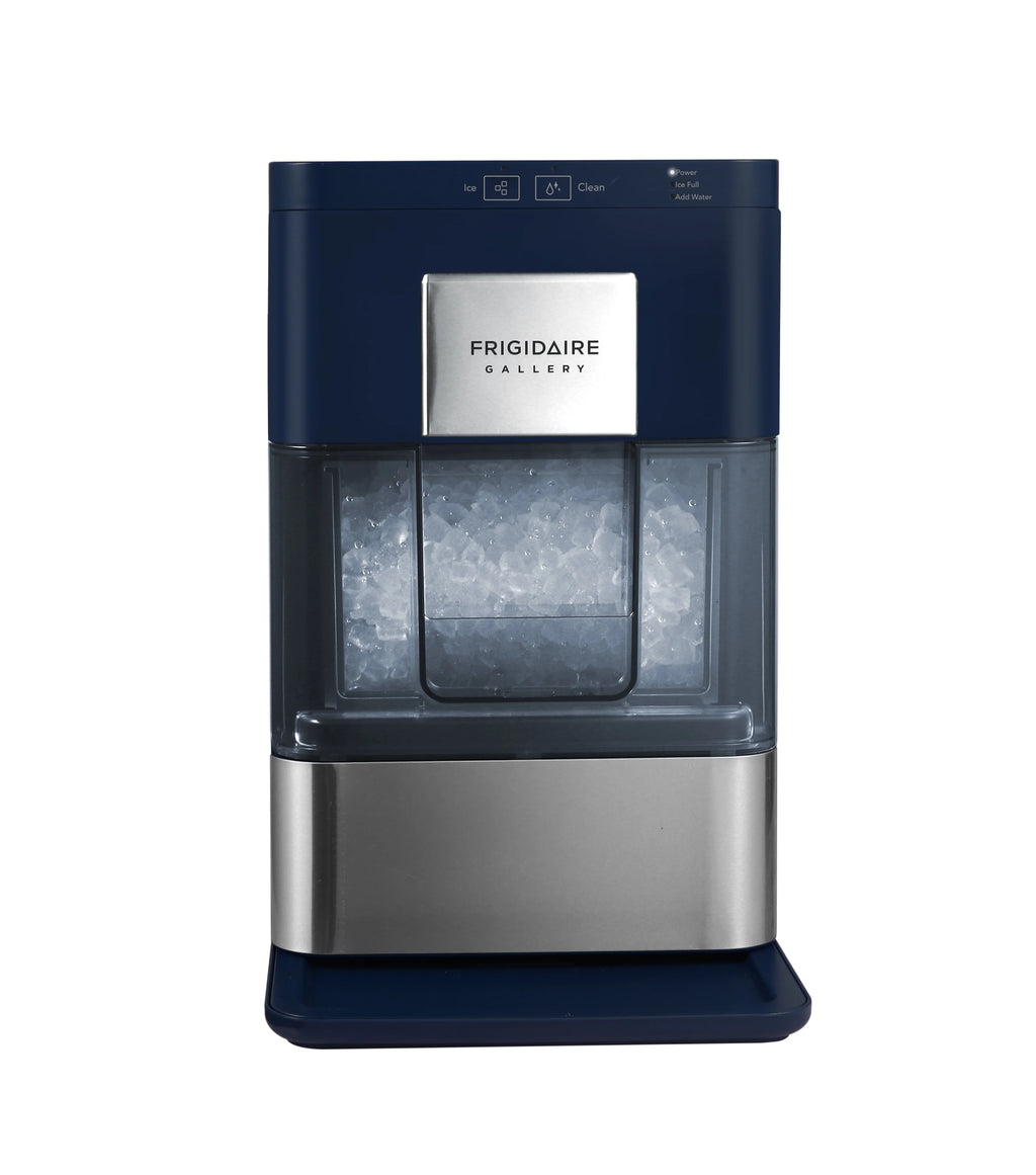 Frigidaire Gallery 33 lbs. Touchscreen Nugget Ice Maker - Stainless Steel Accent, EFIC220, Black