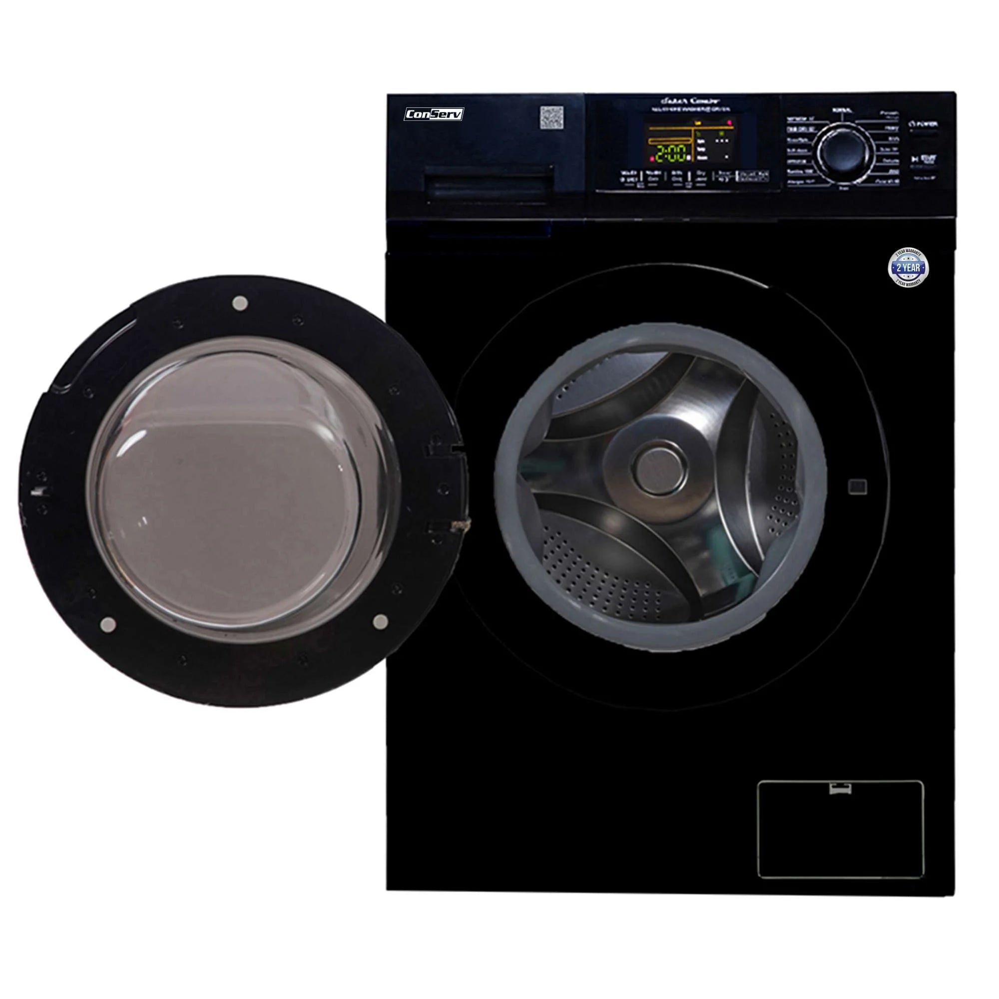Conserv 15 lbs Compact Combo Sani Washer Vented/Ventless Dryer with Pet Cycle in White