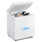 Dimedeal 1.8 Cu.ft Apartment, Dorm, Office Use Chest Freezer