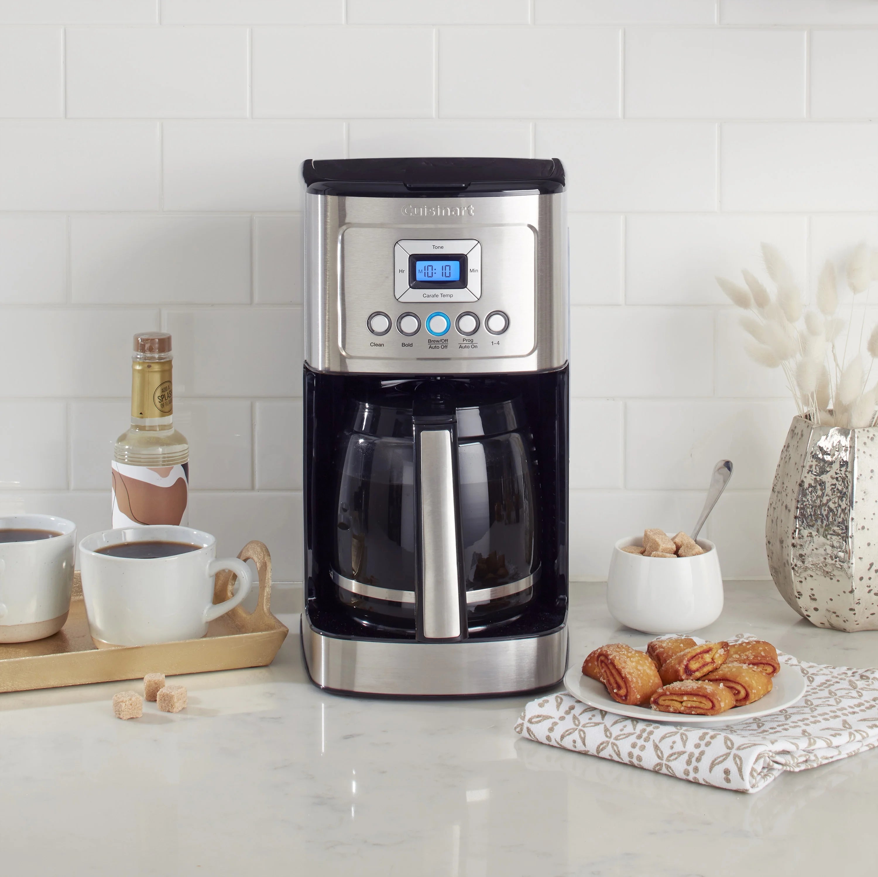 Cuisinart PerfecTemp 14-Cup Programmable Coffee Maker in Umber
