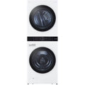 LG WKGX201HWA 27 inch White WashTower Laundry Center with 4.5 cu. ft. Washer and 7.4 cu. ft. Gas Dryer