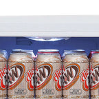 Whynter 24'' Beverage Refrigerator Cooler, 140 Cans Beverage Fridge, Built in or Freestanding Beverage Center with Stainless Steel Door