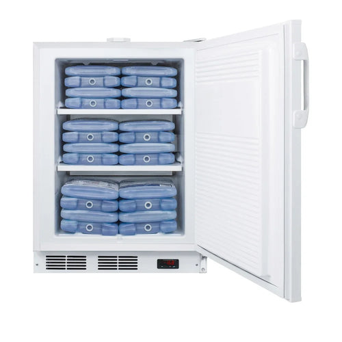 Accucold 24" Wide Built-In All-Freezer, ADA Compliant