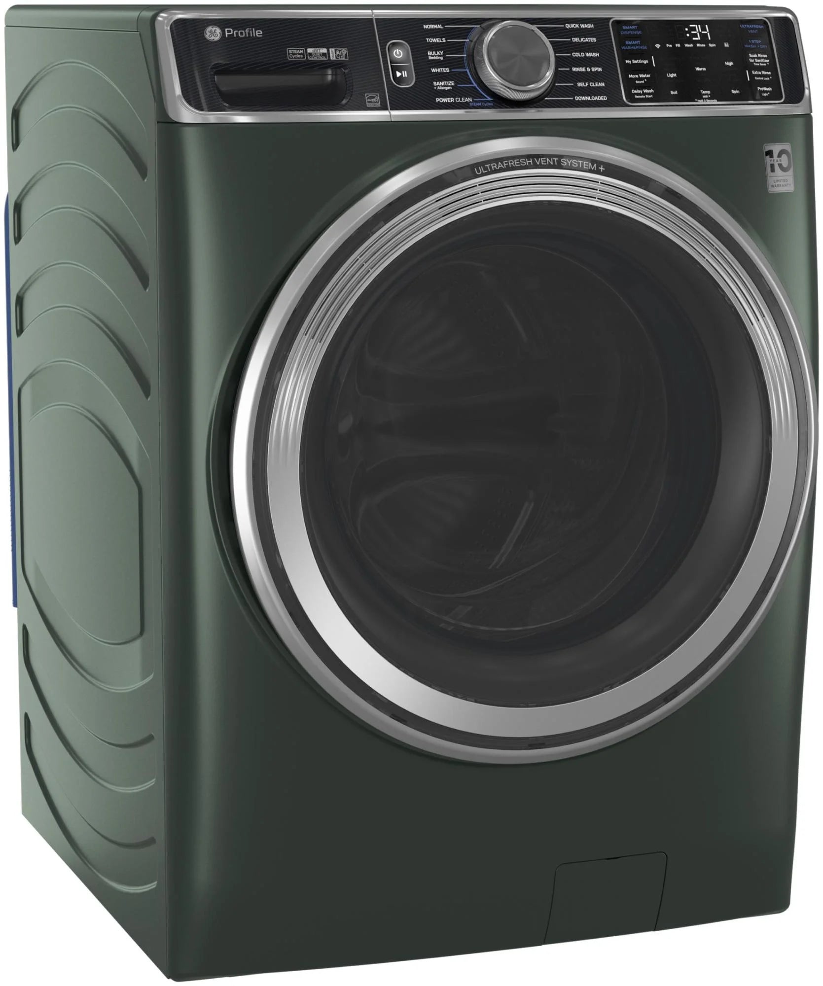 GE Profile PFW955SPWDS 28 Inch Smart Front Load Washer with 5.50 cu ft Capacity
