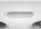 Pacific Kitchen Vent Hood AC3000BS �C 30 Inch Under Cabinet Range Hood �C Filterless Modern Stainless Steel Hood Vent with 900 CFM Suction, Dual Fans, LED Touch Controls and Auto-Clean Function