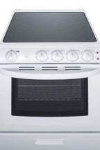 24" Wide Electric Smooth-Top Range