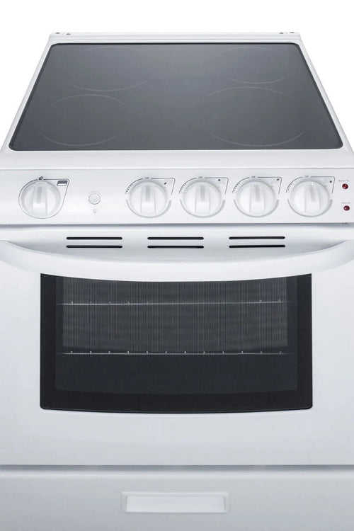 24" Wide Electric Smooth-Top Range